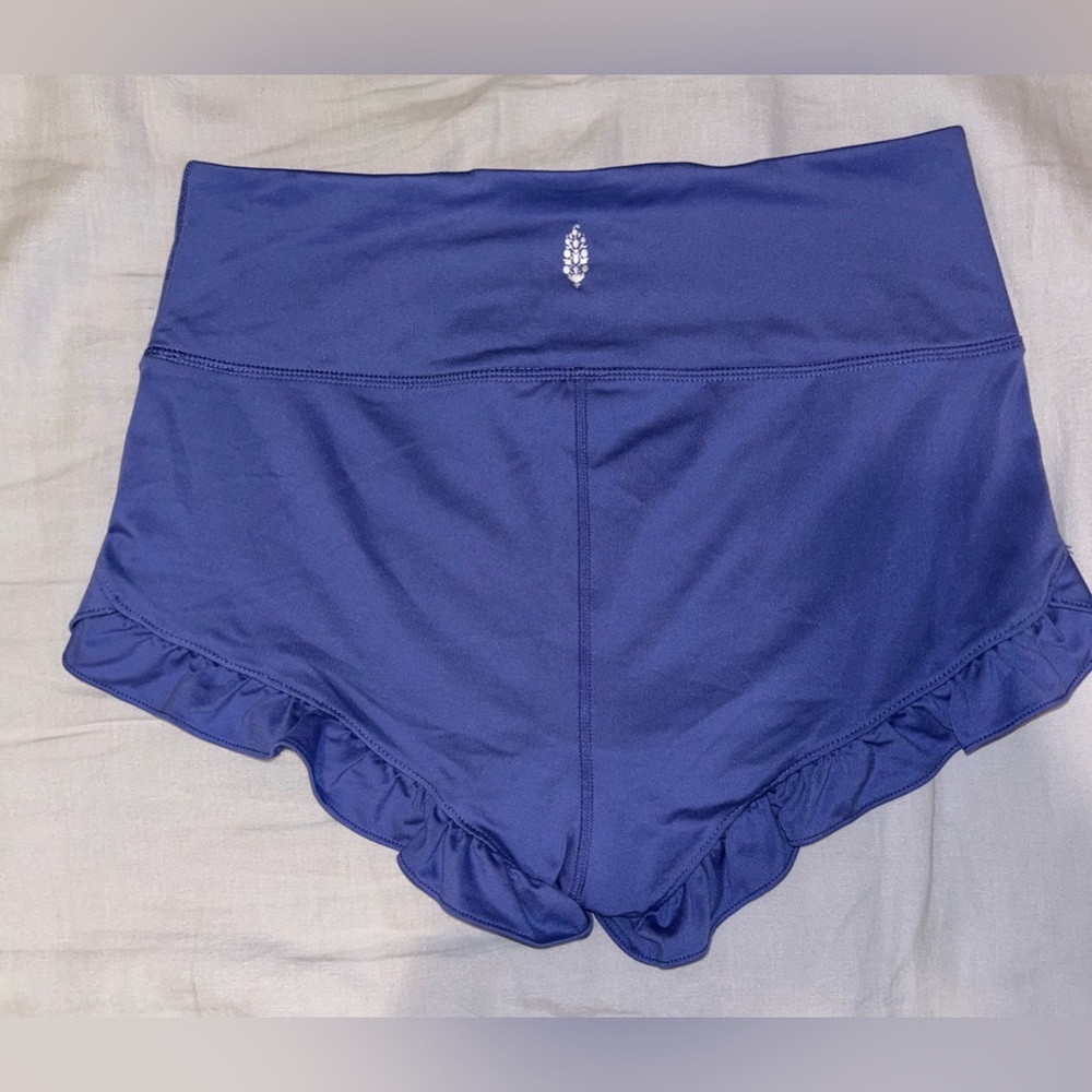 Free people ruffle shorts